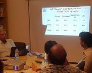 Sh. Sanjay Swaroop, Executive Director (CONCOR) delivering his lecture on Container Terminal Management at RSFTM Training on 02 May 2018